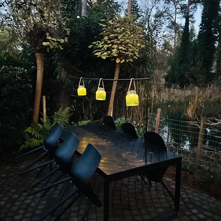 Ferienhaus Stayatsas Pippa Grote Omheinde Tuin, Gebruik Zwembad, Stijlvol Ingericht, Middenin Het Bos Met Veel Privacy, Restaurant Op Park Doornspijk