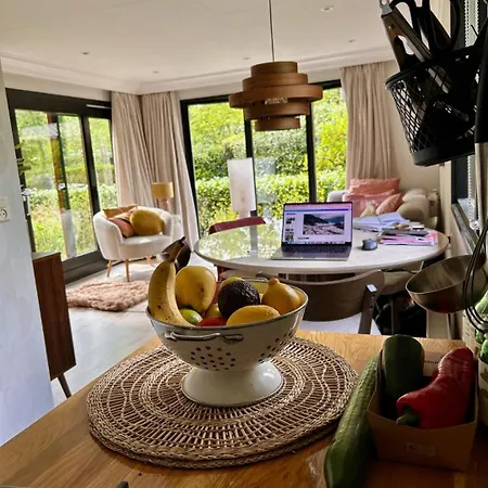 Ferienhaus Stayatsas Pippa Grote Omheinde Tuin, Gebruik Zwembad, Stijlvol Ingericht, Middenin Het Bos Met Veel Privacy, Restaurant Op Park *