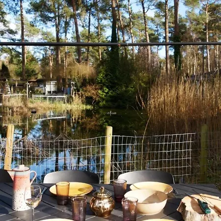 Ferienhaus Stayatsas Pippa Grote Omheinde Tuin, Gebruik Zwembad, Stijlvol Ingericht, Middenin Het Bos Met Veel Privacy, Restaurant Op Park Doornspijk