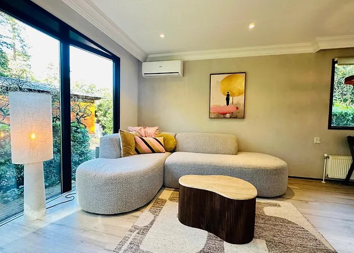 Stayatsas Pippa Grote Omheinde Tuin, Gebruik Zwembad, Stijlvol Ingericht, Middenin Het Bos Met Veel Privacy, Restaurant Op Park Doornspijk