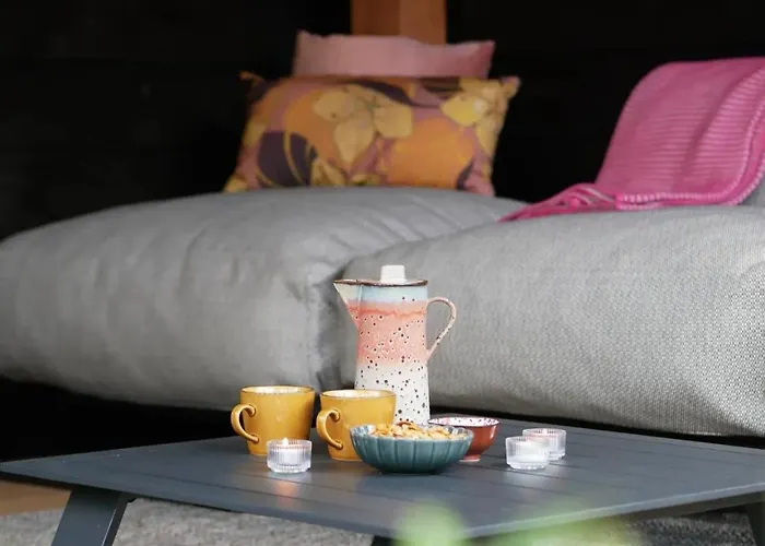 Сasa de vacaciones Stayatsas Pippa Grote Omheinde Tuin, Gebruik Zwembad, Stijlvol Ingericht, Middenin Het Bos Met Veel Privacy, Restaurant Op Park